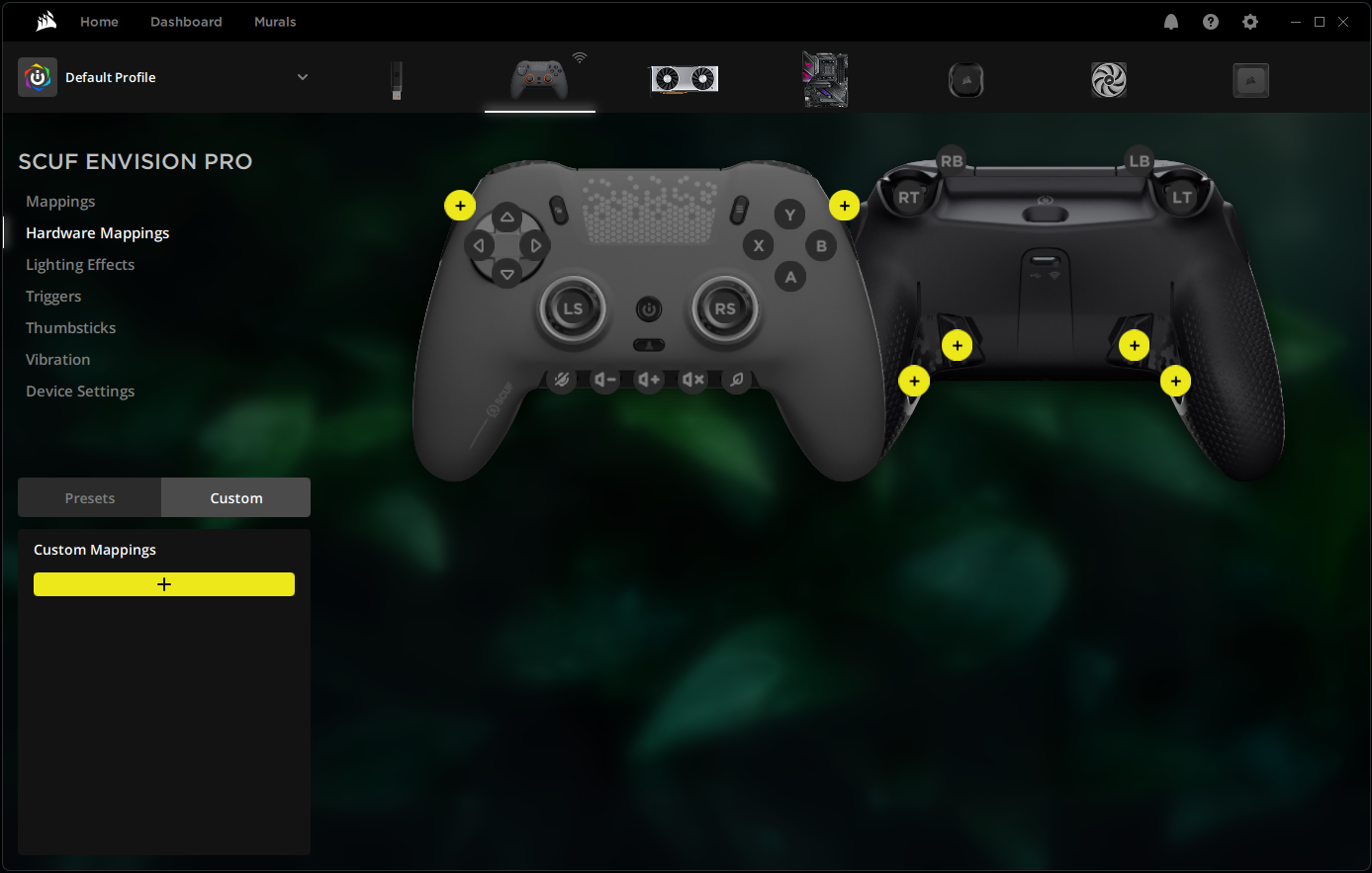 Envision Controller: iCUE Overview – Scuf Gaming Support