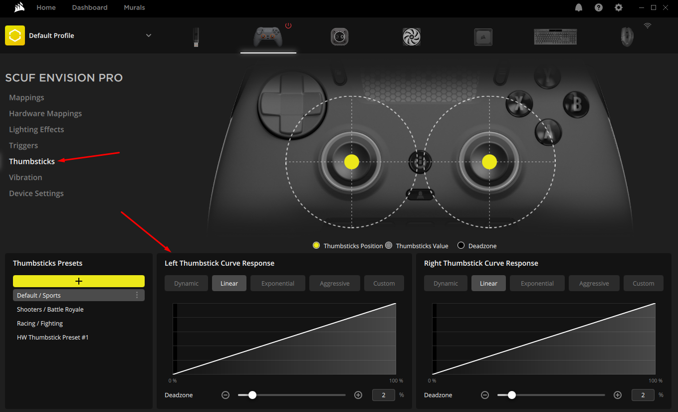 Envision Pro control software