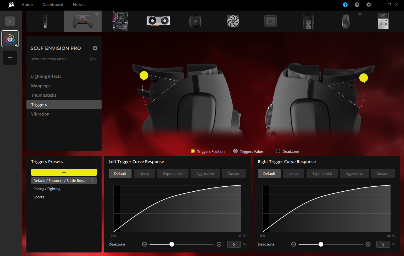 Envision Controller iCUE Overview Scuf Gaming Support