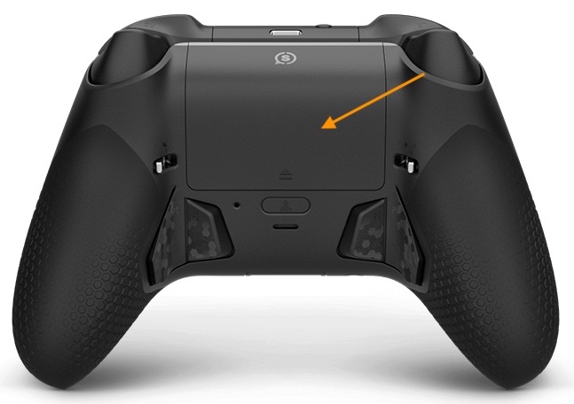 Instinct seal of approval is inside the battery compartment (you will need to remove the battery hatch) on the back of your controller.