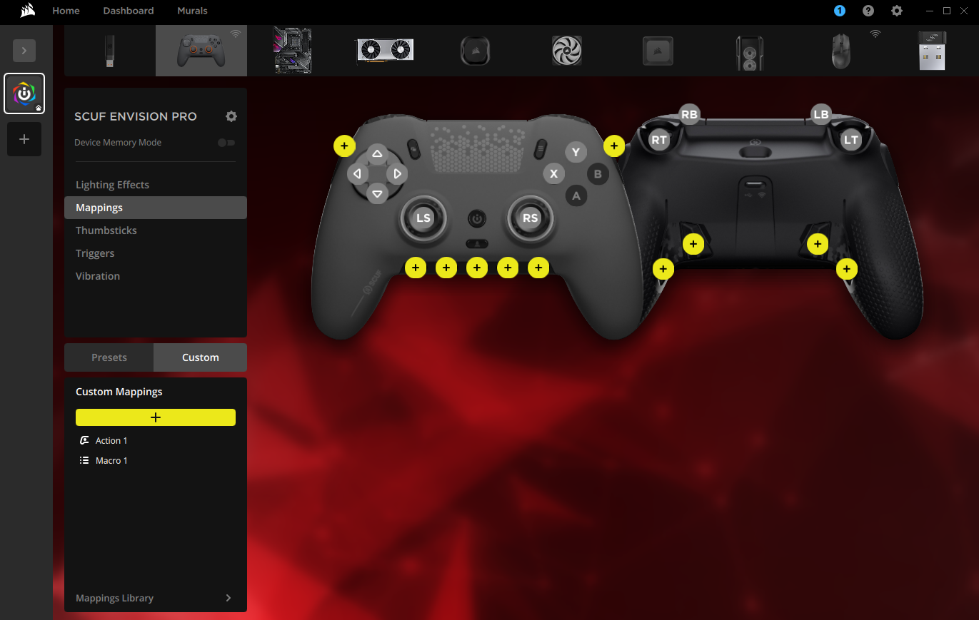 Envision Controller in iCUE